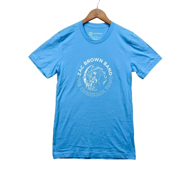 Zac Brown Band The Comeback Tour 2021 Band Concert Tee T-Shirt Country Music S - Picture 1 of 3